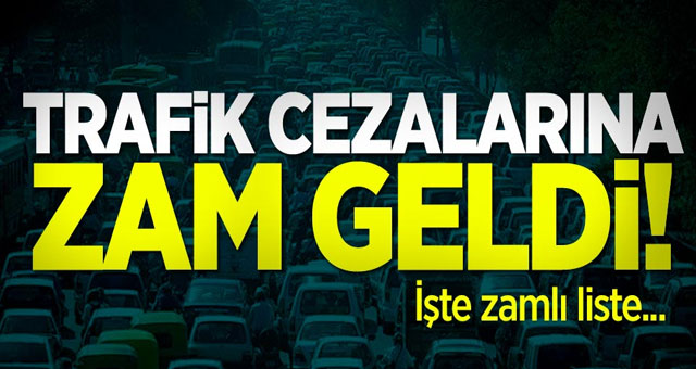 Trafik cezalarına ayar geldi