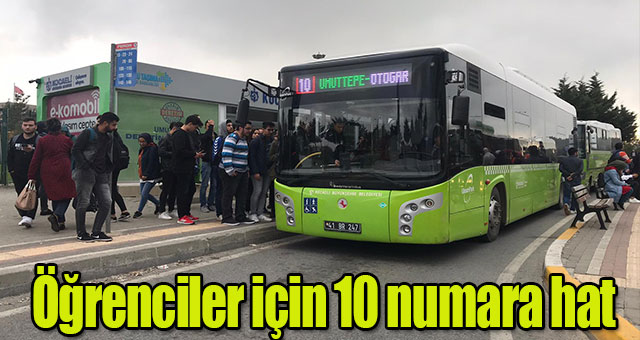 Öğrenciler için 10 numara hat
