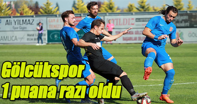 Gölcükspor sahasında 2 puan bıraktı