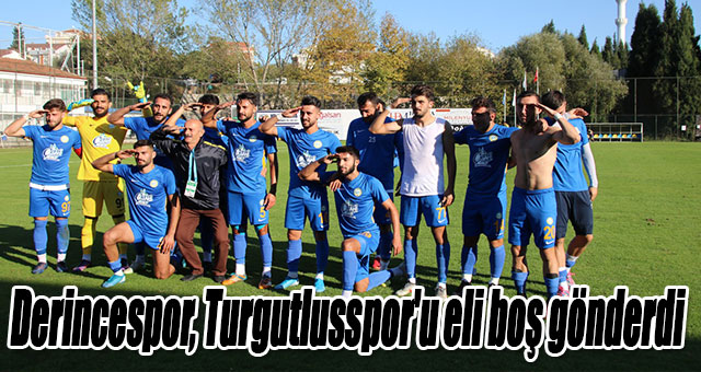 Derincespor, Turgutlusspor'u eli boş gönderdi