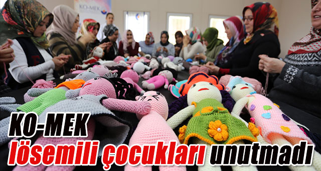 KO-MEK, lösemili çocukları unutmadı