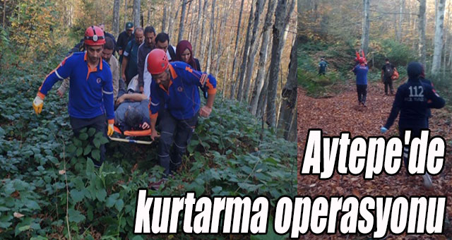 Doğa yürüyüşçülerinin imdadına AFAD yetişti