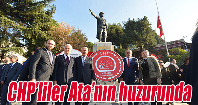 CHP’liler Ata’nın huzurunda