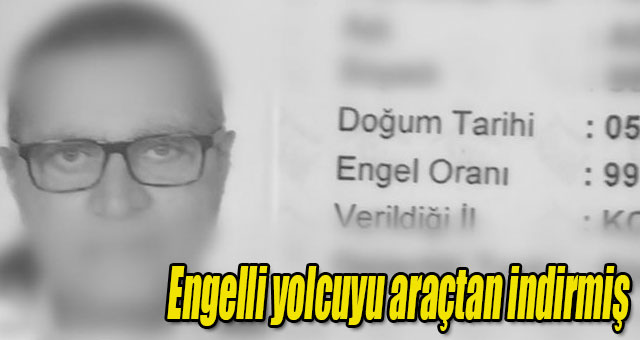 Halk otobüsü sürücüsünden çirkin davranış