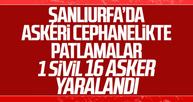 Askeri birlikte patlama