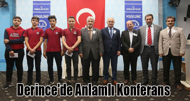 Derince'de Anlamlı Konferans