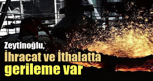 Zeytinoğlu, İhracat ve İthalatta gerileme var