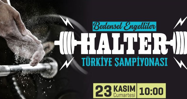 Bedensel Engelliler Türkiye Halter Şampiyonası Kocaeli’de yapılacak