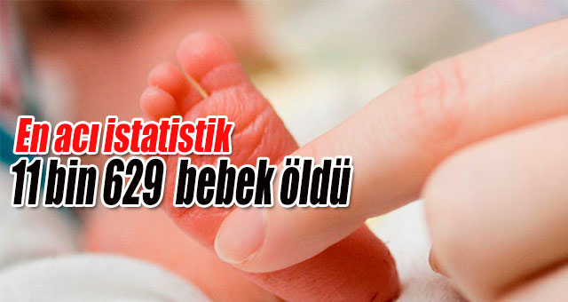 11 bin 629  bebek öldü