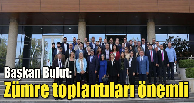 Başkan Bulut:Zümre toplantıları önemli