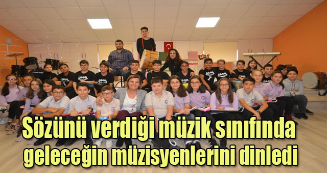 Hürriyet,sözünü verdiği müzik sınıfında geleceğin müzisyenlerini dinledi