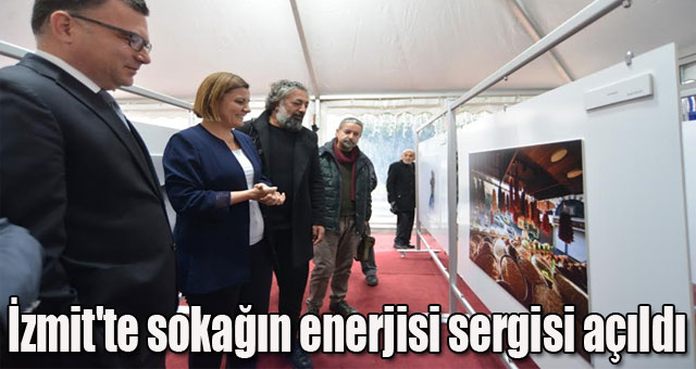 İzmit'te sokağın enerjisi sergisi açıldı