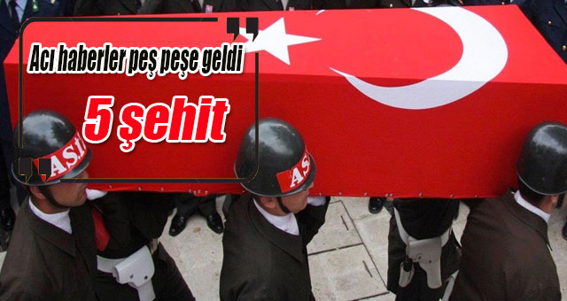 Acı haberler peş peşe geldi