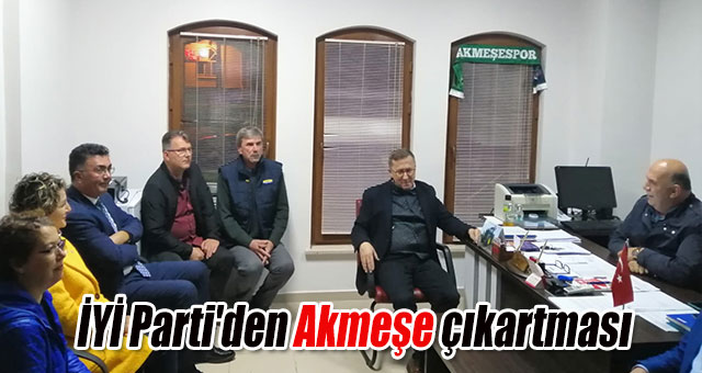 İYİ Parti'den Akmeşe çıkartması