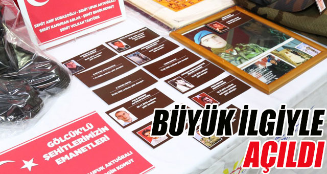 BÜYÜK İLGİYLE AÇILDI