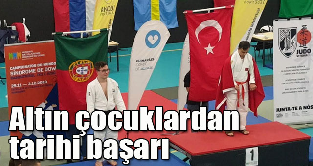 Altın çocuklardan tarihi başarı