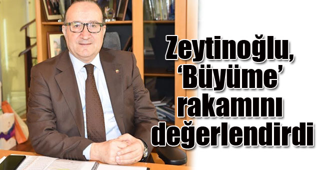 Zeytinoğlu, Büyüme rakamını değerlendirdi