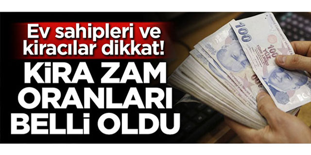 Aralık ayı kira zam oranı belli oldu!