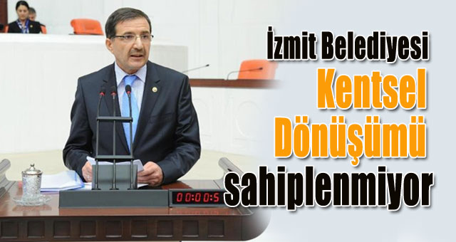 Şeker'den Kurum'a soru önergesi