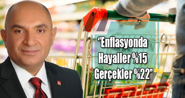 Enflasyonda Hayaller %15, Gerçekler %22
