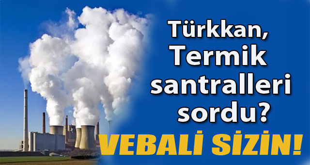 Türkkan, Termik santralleri sordu?