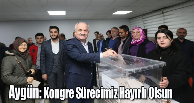 Aygün: Kongre Sürecimiz Hayırlı Olsun