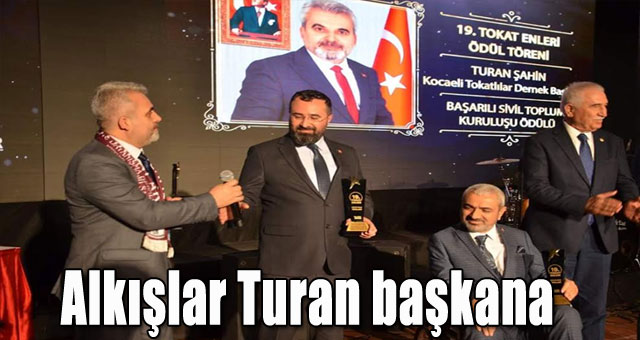 Alkışlar Turan başkana