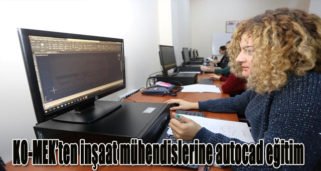 KO-MEK’ten inşaat mühendislerine autocad eğitim
