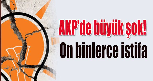 AKP’de büyük şok!