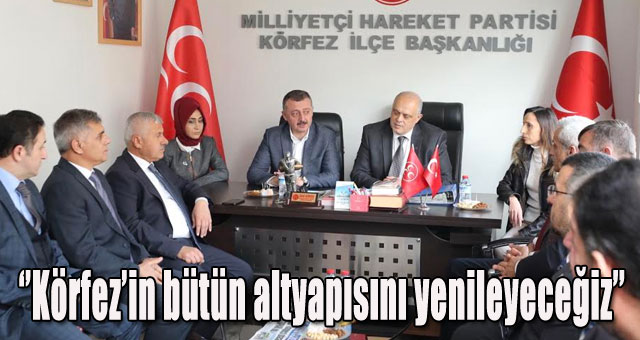 ‘’Körfez’in bütün altyapısını yenileyeceğiz’’