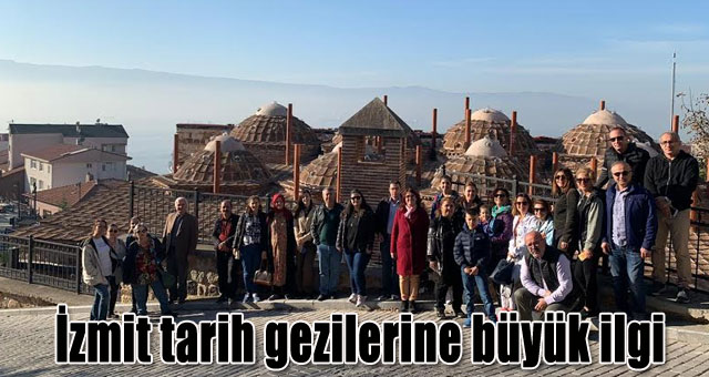 İzmit tarih gezilerine büyük ilgi 
