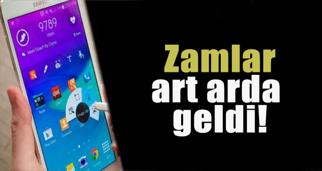 Art arda zamlar geldi!