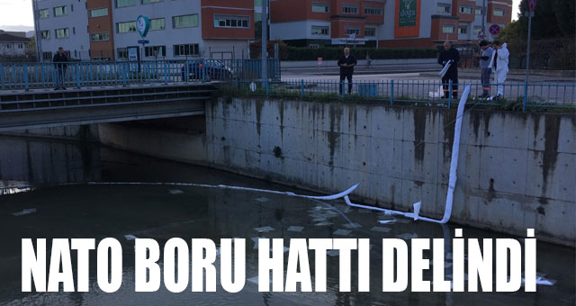 NATO BORU HATTI DELİNDİ