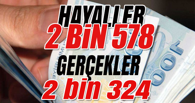 Asgari ücret belli oldu