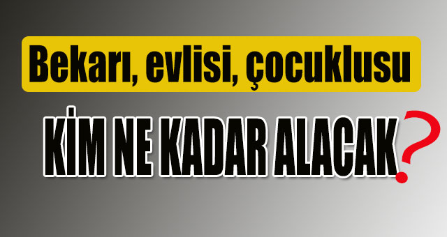 2020 AGİ ücretleri belli oldu