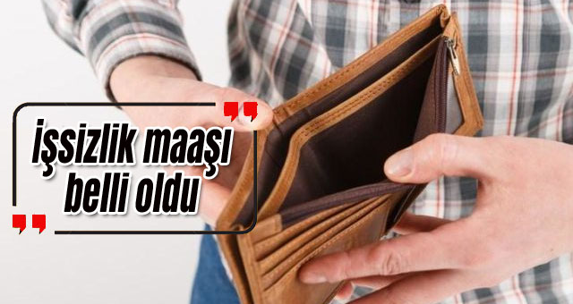 İşsizlik maaşı belli oldu