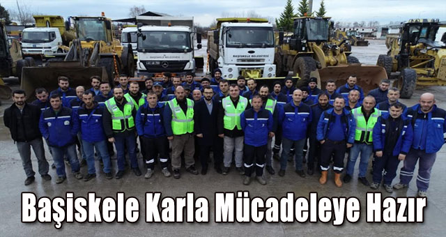 Başiskele Karla Mücadeleye Hazır