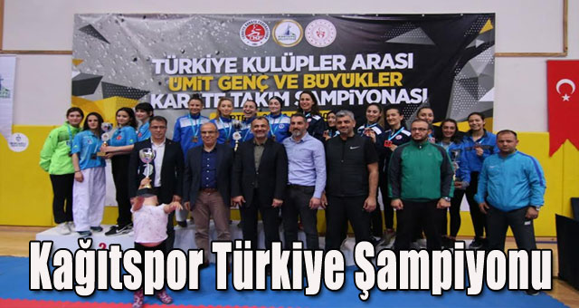 Kağıtspor karatede Türkiye Şampiyonu