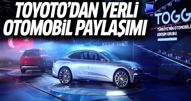 İlk kutlama TOYOTA'dan