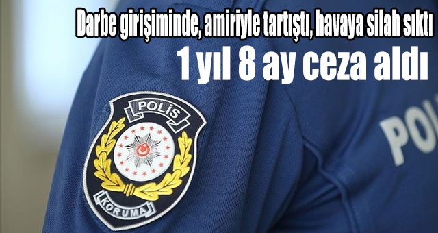 Hainlere direnen polis memuruna hapis cezası