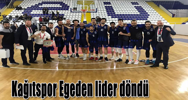 Kağıtspor Egeden lider döndü