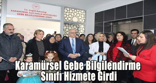 Karamürsel Gebe Bilgilendirme Sınıfı Hizmete Girdi