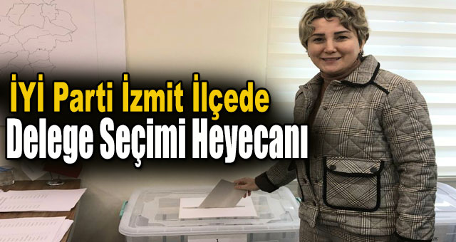 İYİ Parti İzmit İlçede Delege Seçimi Heyecanı