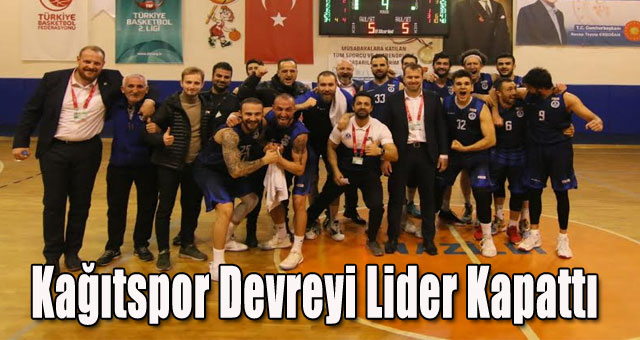 Kağıtspor Devreyi Lider Kapattı