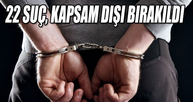 İnfaz düzenlemesi şekillendi