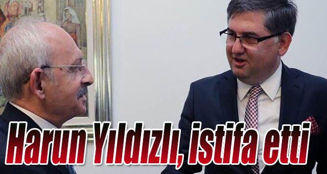 Harun Yıldızlı, istifa etti