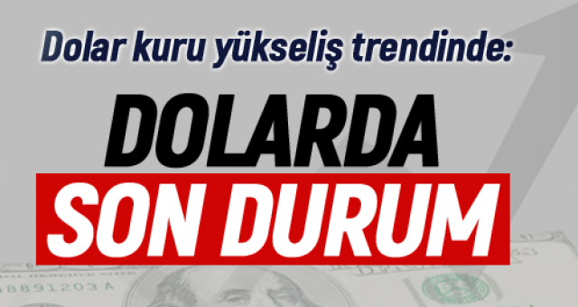 Dolarda yükseliş trendi!