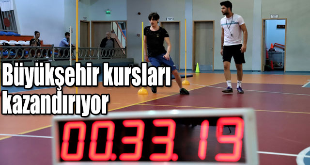 Büyükşehir kursları kazandırıyor