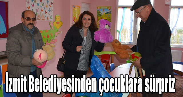 İzmit Belediyesinden çocuklara sürpriz
