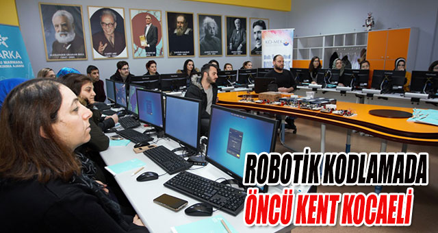 Çocuklar okulda, yetişkinler KO-MEK’te Robotik Kodlama öğrenecek